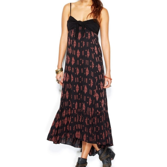 Free People Dresses & Skirts - Free People Totally Tubular Print Maxi